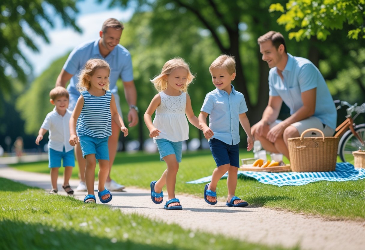 Praktiske tips til sommerudflugter med børn og børnesandaler til sommeraktiviteter